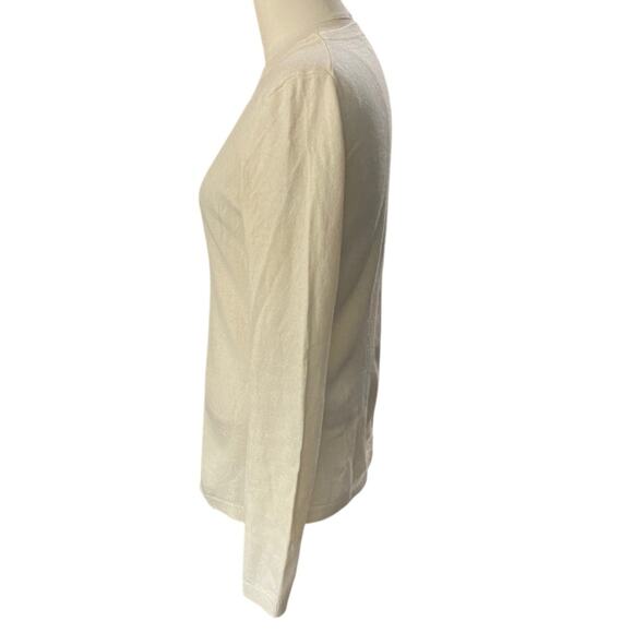 Lands' End Cream Cashmere Sweater Size XS - Picture 3 of 7